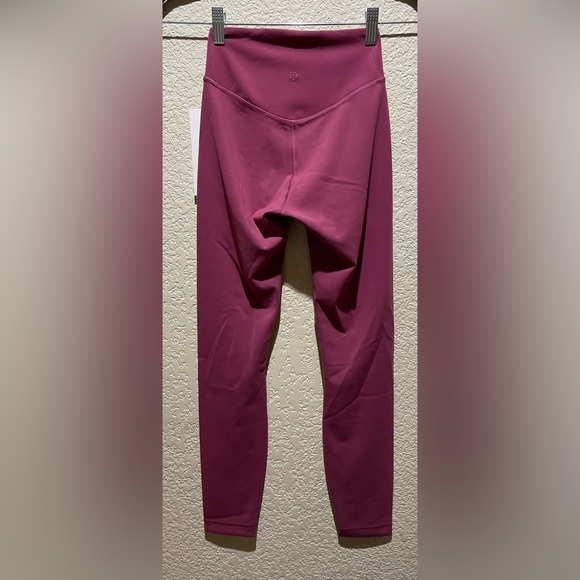 NEW Lululemon Wunder Under Smoothcover High Rise Tights Legging Mauve Size 2 - Picture 4 of 5